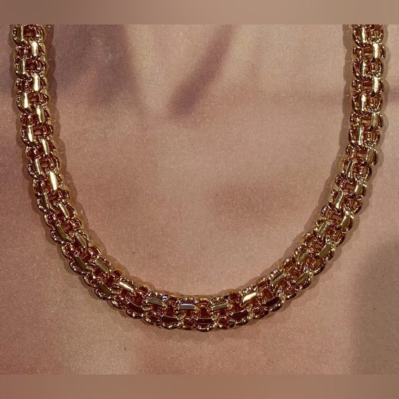 Bismark 25”/8mm Chain  gold plated 18K  NWOT - Picture 8 of 16